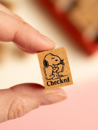 Coffret de tampons Snoopy et Peanuts