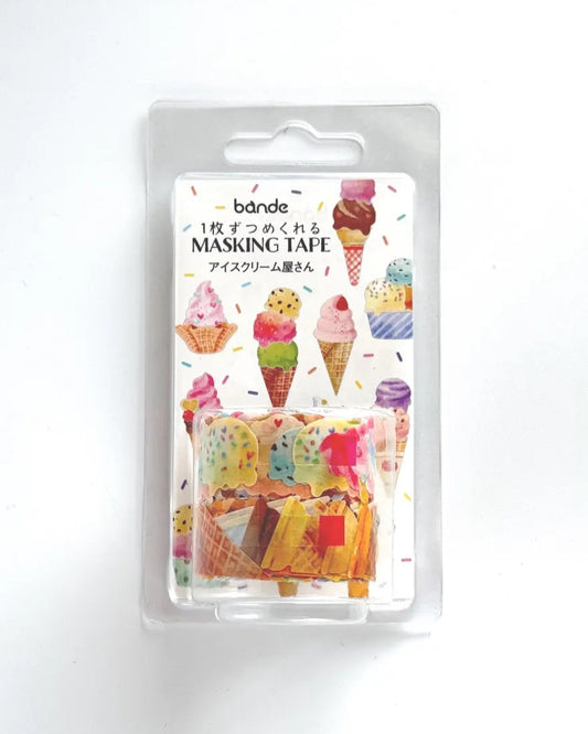Washi Tape Sticker Ice Cream