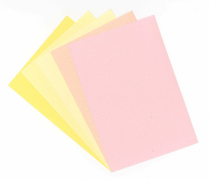 Pack de 10 Papiers pour Loisirs Créatifs - Couleurs Pastel