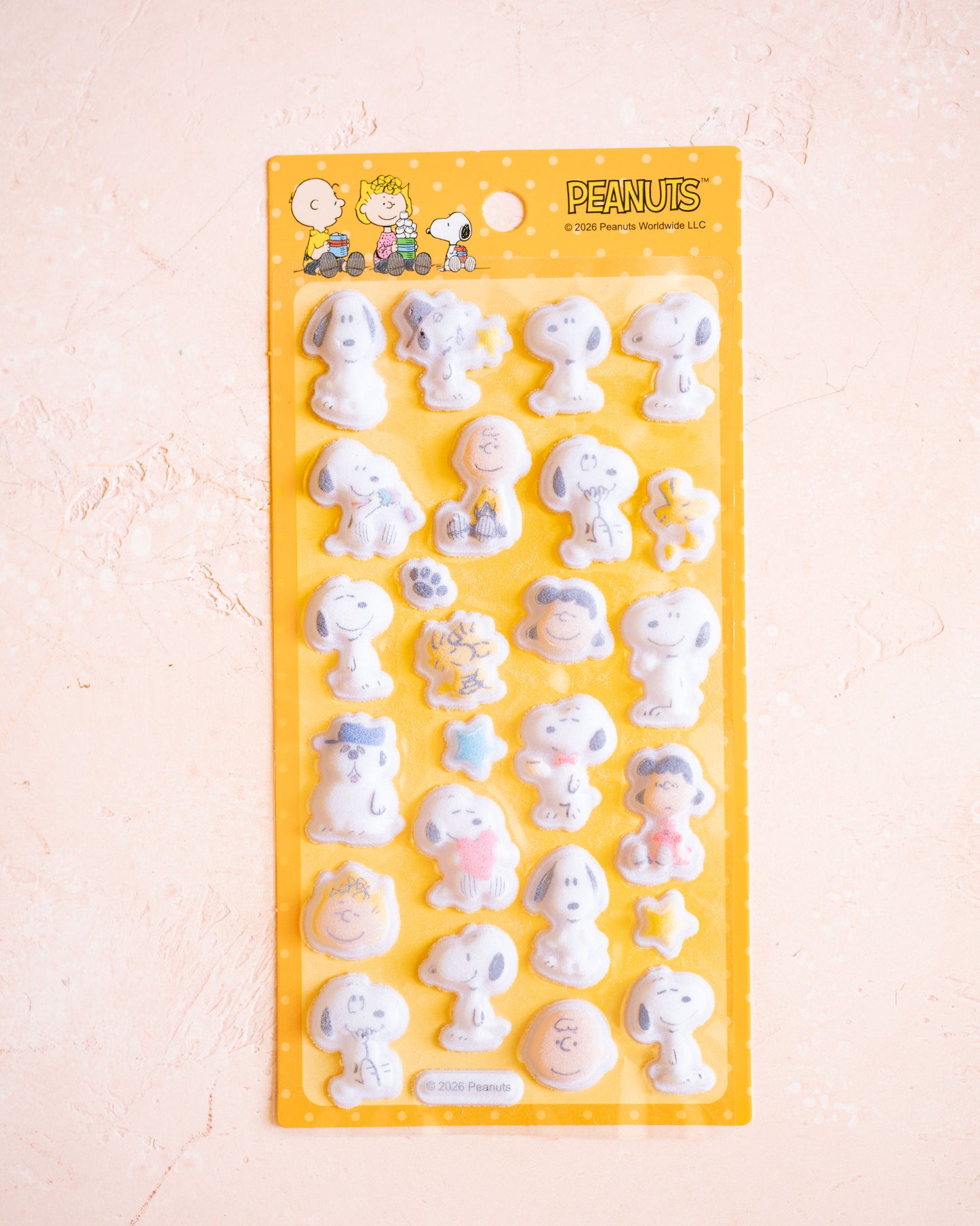 Stickers Flock Snoopy & Peanuts (4 planches au choix)