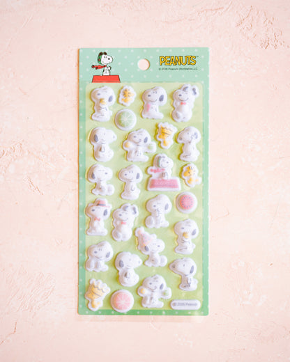 Stickers Flock Snoopy & Peanuts (4 planches au choix)