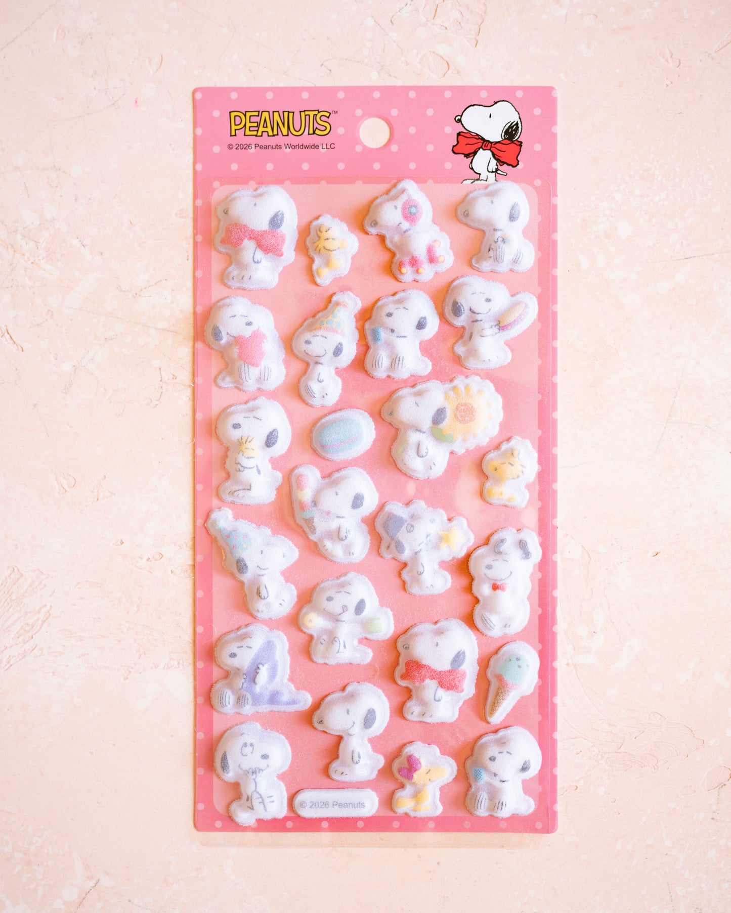 Stickers Flock Snoopy & Peanuts (4 planches au choix)