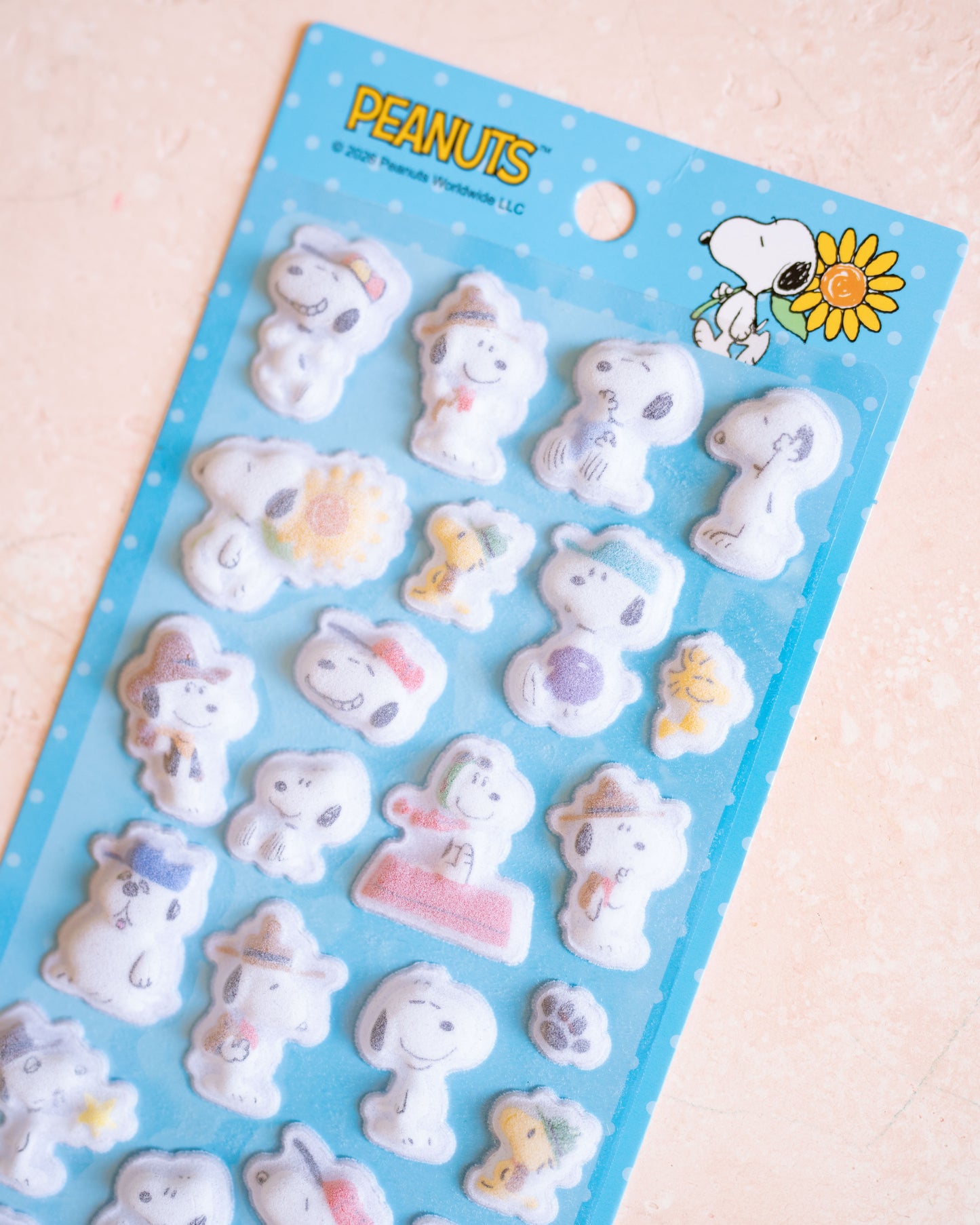 Stickers Flock Snoopy & Peanuts (4 planches au choix)