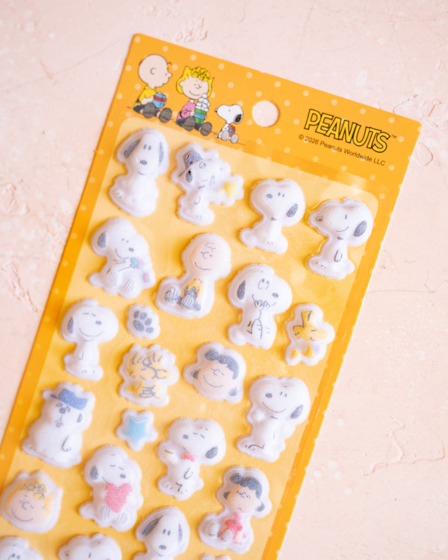 Stickers Flock Snoopy & Peanuts (4 planches au choix)