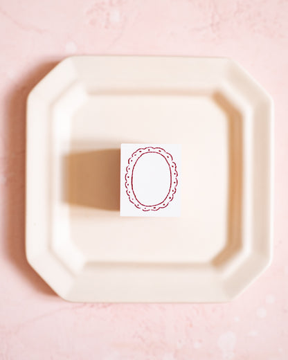 Frame/Plate Stamp Lace Hankodori