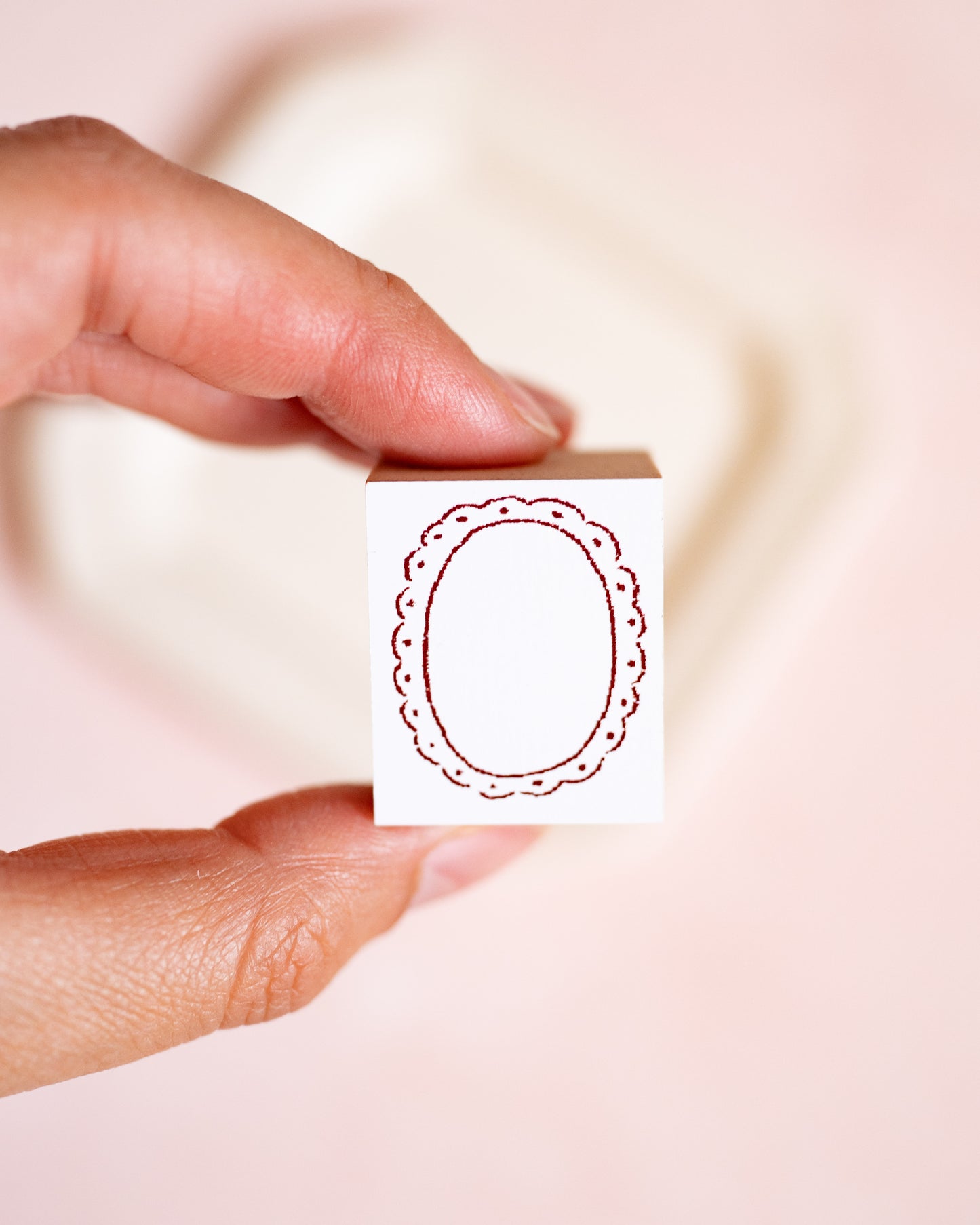 Frame/Plate Stamp Lace Hankodori