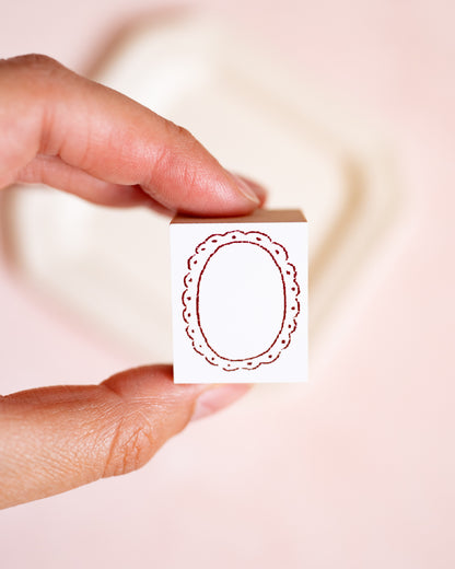 Frame/Plate Stamp Lace Hankodori
