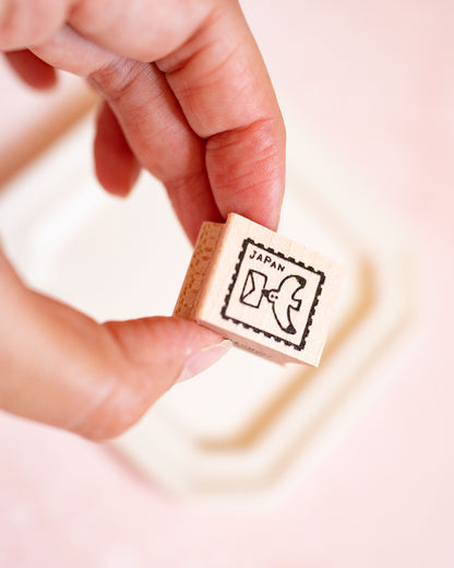 Tampon Stamp Seagull Japan Hankodori