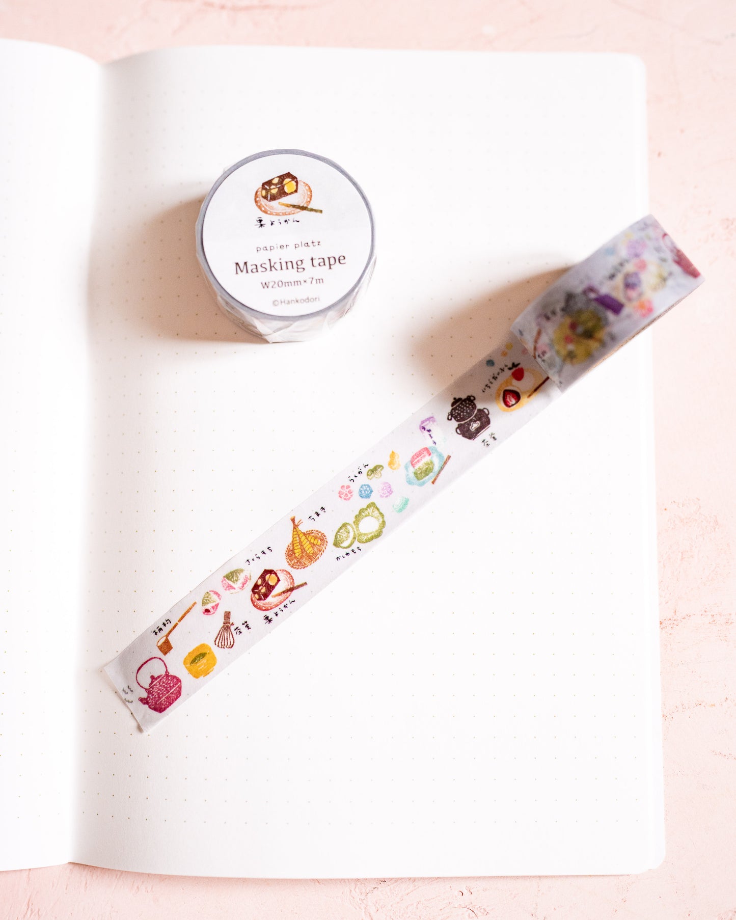 Masking Tape Japanese Confectionery Hankodori