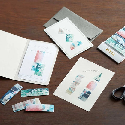 Carnet de Masking Tape Prédécoupé Photos KITTA