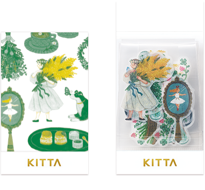 Stickers Flakes Champêtre Hitotoki Kitta KIm Jim