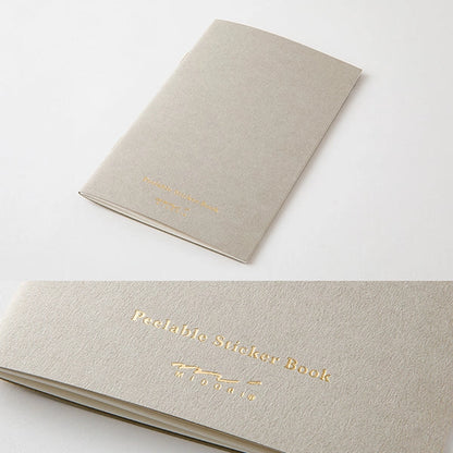 Sticker Book for Storing and Organizing Your Stickers | Midori Grey Sticker Book