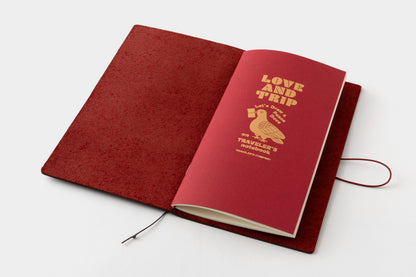 Traveler's Company Notebook Regular Love and Trip - Limited Edition