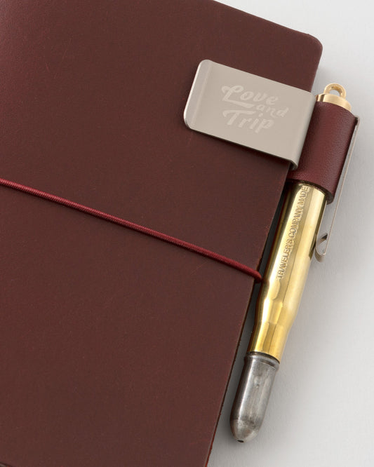 Porte-Stylo Traveler's Company Notebook Love and Trip