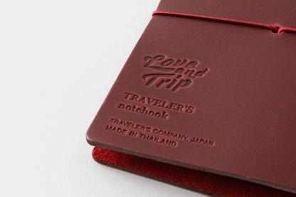 Traveler's Company Notebook Passeport Love and Trip - Edition Limitée