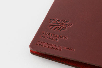 Traveler's Company Notebook Regular Love and Trip - Limited Edition