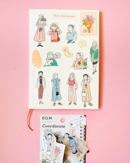 Stickers Silhouettes Féminines – BGM Coordinate