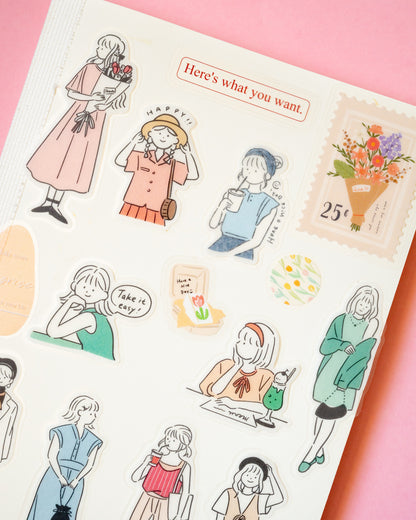 Stickers Silhouettes Féminines – BGM Coordinate