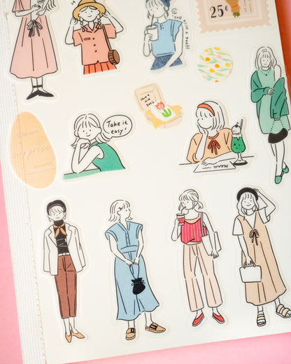 Stickers Silhouettes Féminines – BGM Coordinate