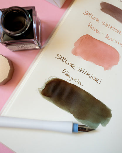 Flacon d'Encre Sailor Shikiori - Rikyucha