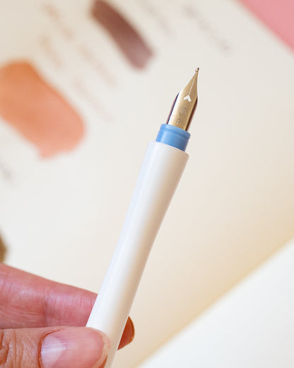 Stylo Plume à Tremper Sailor Hocoro Dip Pen Blanc Plume Fine