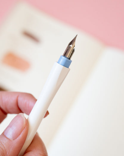 Stylo Plume à Tremper Sailor Hocoro Dip Pen Blanc Plume Fine