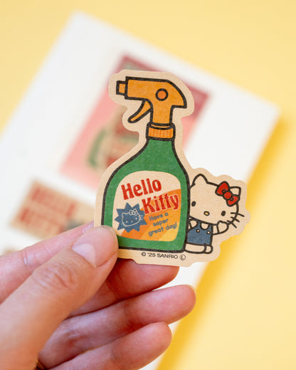 Hello Kitty Retro Style Kraft Paper Stickers