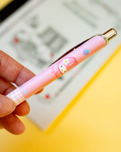 Stylo-bille gel Sanrio My Melody Fleurs