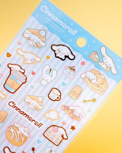 Cinnamoroll Food Sanrio Stickers