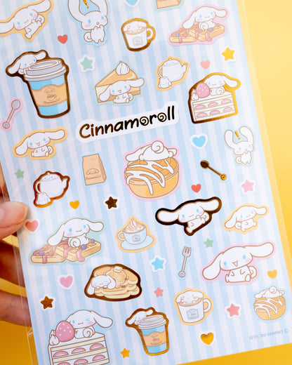 Cinnamoroll Food Sanrio Stickers