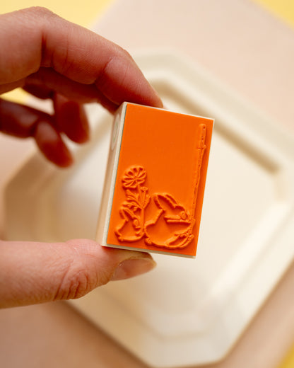 Medium and Small Totoro Stamp