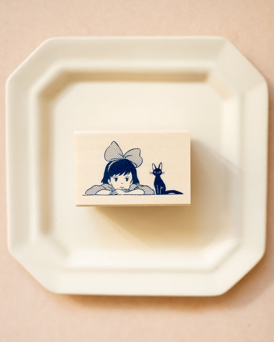 Kiki's Delivery Service and Jiji Stamp