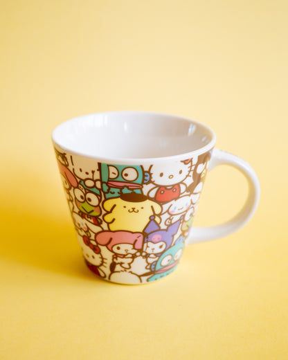 Sanrio Porcelain Mug – Hello Kitty &amp; Friends