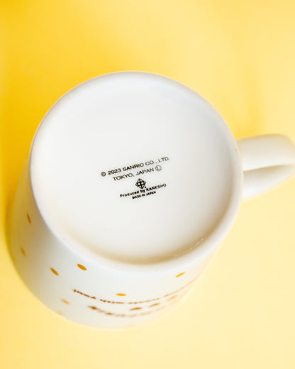 Mug en porcelaine Sanrio – Pompompurin et son cookie
