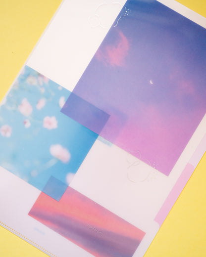 Trieur Range Documents A4 Collage Rose