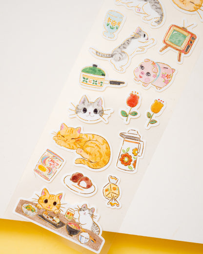 Stickers Chibi et Miiko Nekorobi