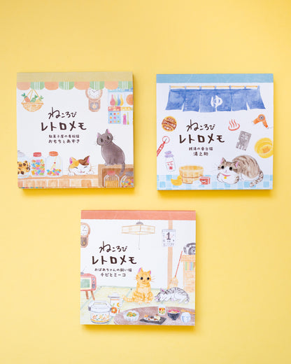 Bloc-notes Chibi et Miiko Maison Nekorobi