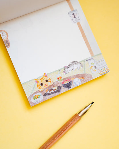 Bloc-notes Chibi et Miiko Maison Nekorobi