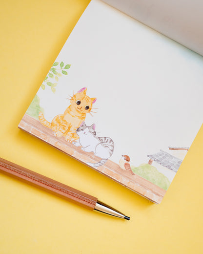 Bloc-notes Chibi et Miiko Maison Nekorobi