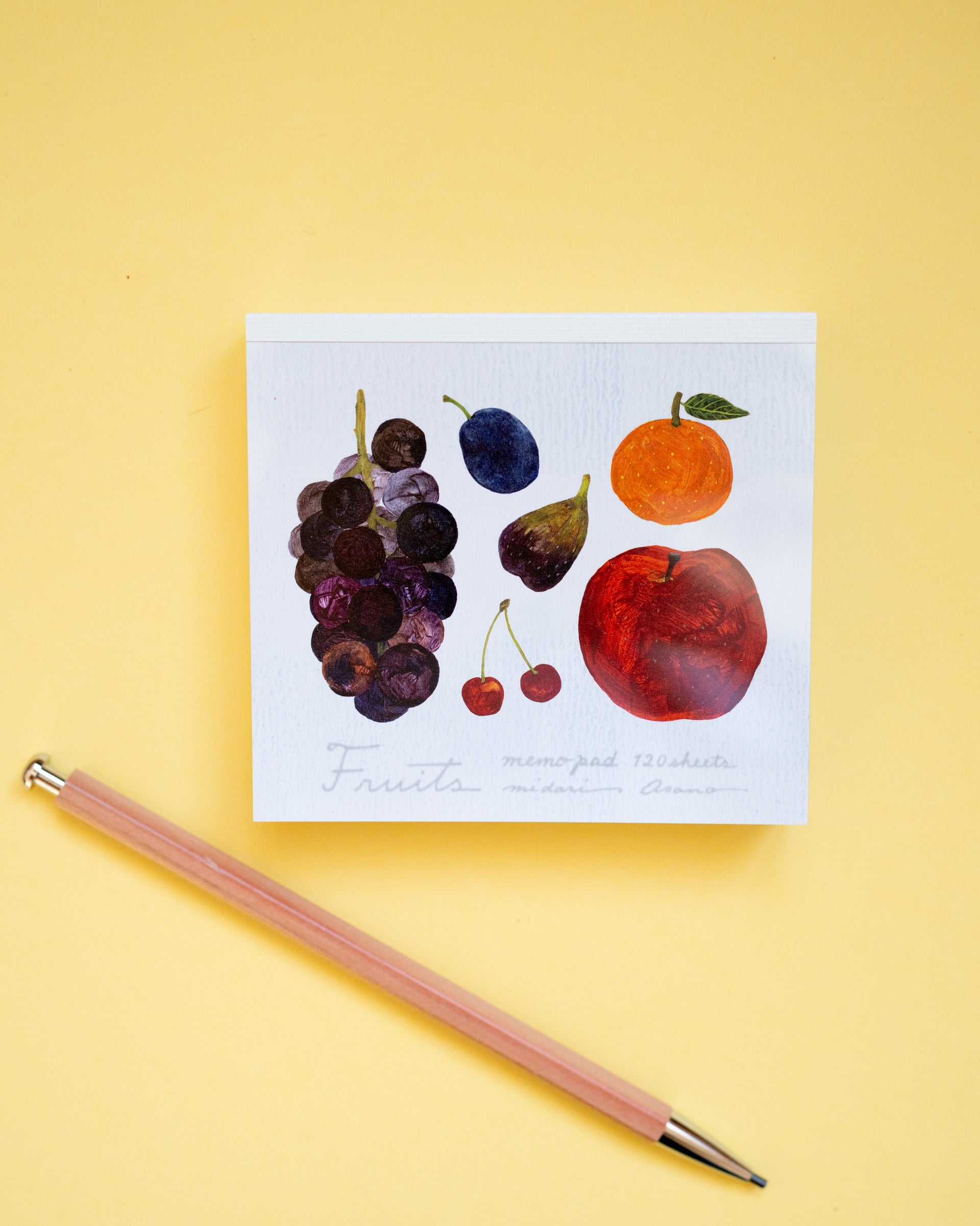 Bloc-notes Fruits Midori Asano