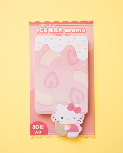 Hello Kitty Sour Ice Cream Notepad