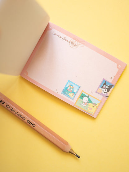 Mini Bloc-Notes Sanrio – Hello Kitty et ses Amis Timbres