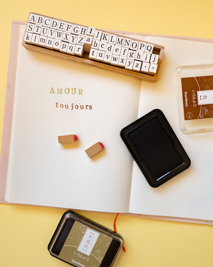 SANBY x With Love Alphabet Stamp Set