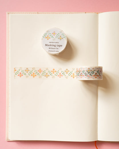 Floral Pattern Masking Tape