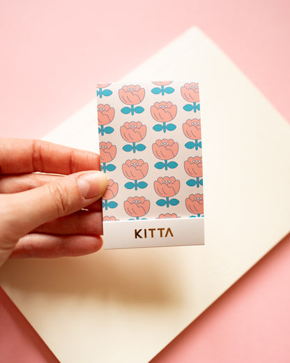 KITTA Flowers Pre-cut Masking Tape Booklet