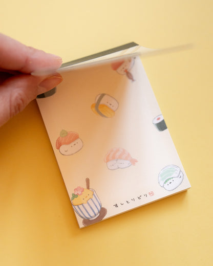 Bloc-notes Sushis Mignons