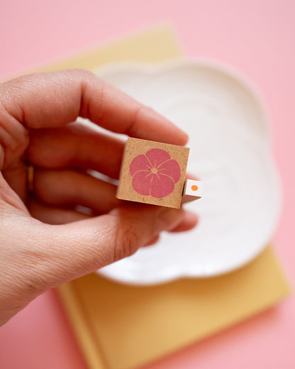 Tampons Wagashi Fleur de Prunier Akane (2 tampons)