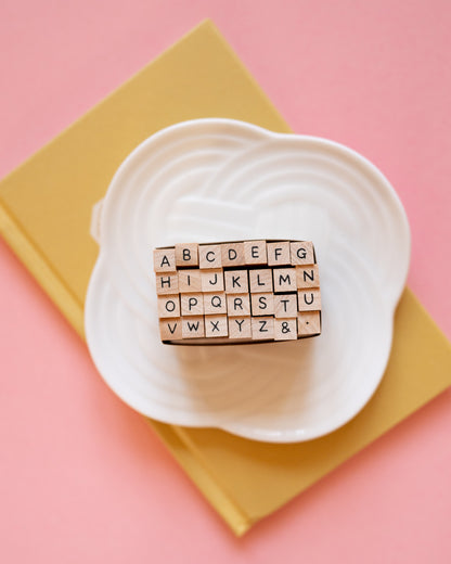 Small Letters Alphabet Capital Stamps