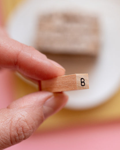 Small Letters Alphabet Capital Stamps