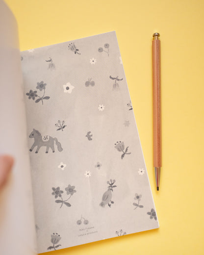 Cahier Chat et Fleurs Aiko Fukawa